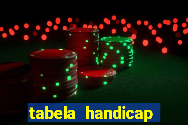 tabela handicap asiatico escanteios